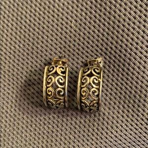 Brighton Small Silver Hoop Earrings